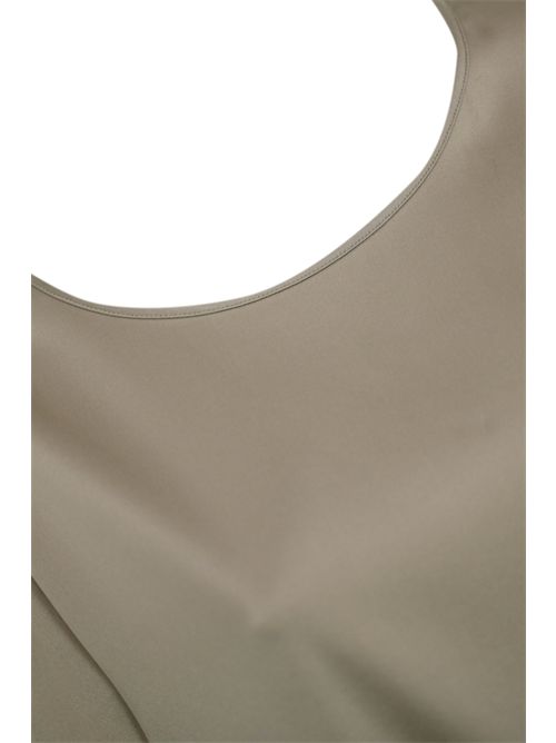 Blusa Cortona in raso seta Sabbia MM Max Mara | 2516111017600017